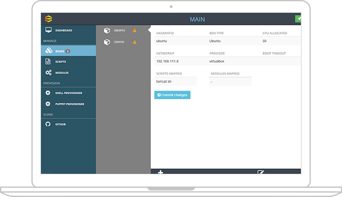 DevOps Vagrant Intelligence Tool Showcase